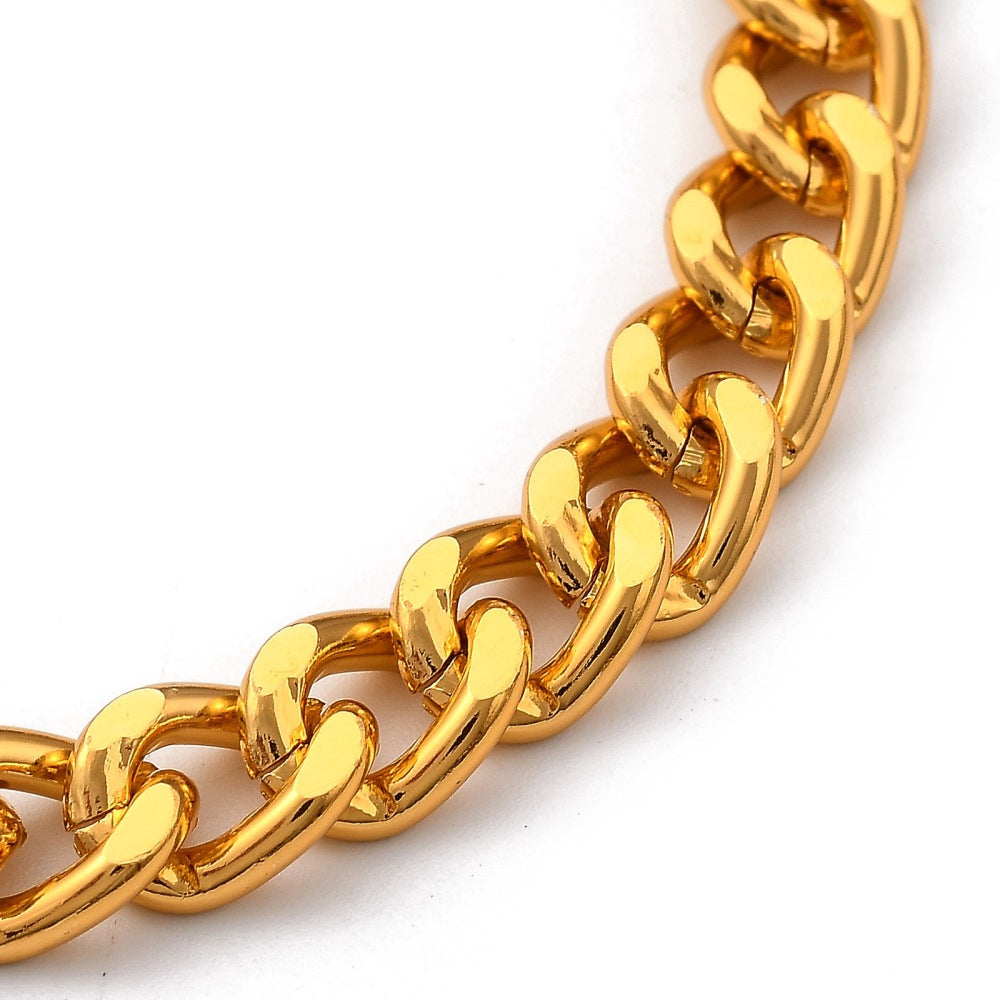 Entwined Journey Curb Chain Bracelet